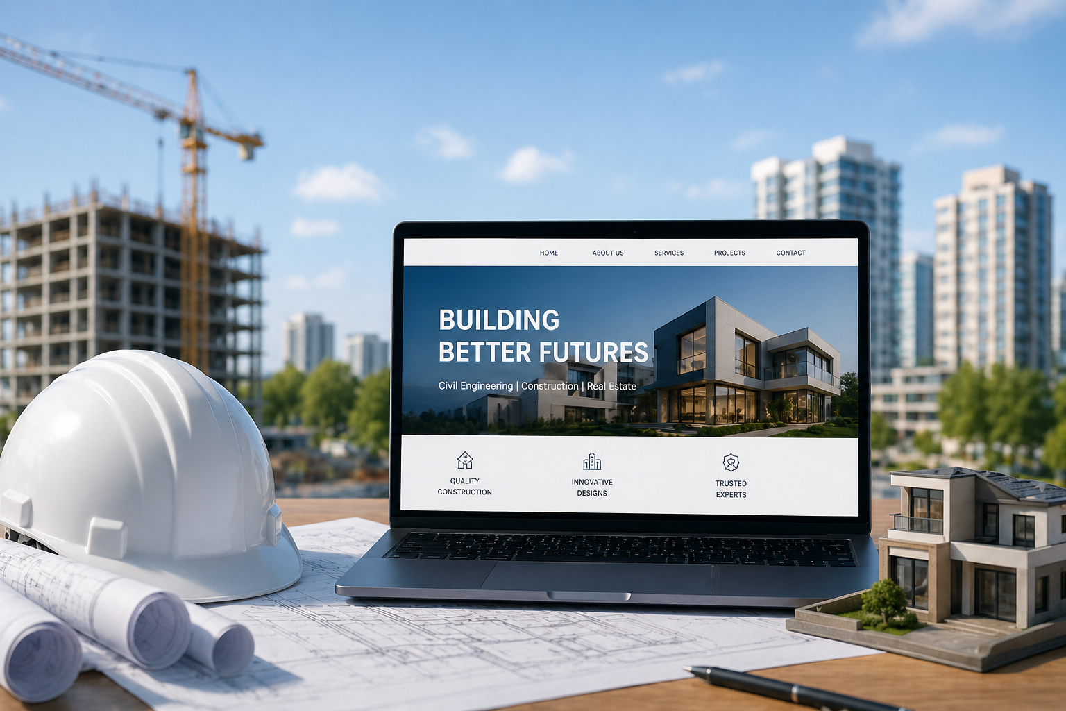 Why a Website is Essential for Civil Engineers & Real Estate Businesses